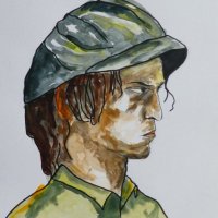 Matt in watercolour A2