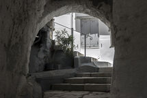 A Street in Kardiani Village, Tinos.
