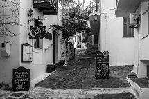 A street in Skiathos Town