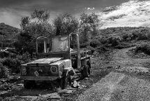 Abandoned Vehicle in Alonissos.