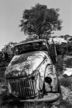 Abandoned Wagon in Thassos.