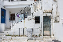 Back Street in Tinos Town.