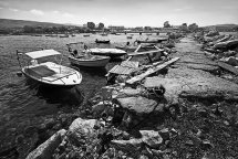 Breakwater at Roda, Corfu