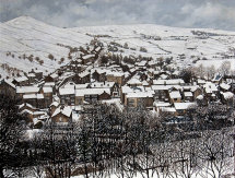 Delph Village in Winter