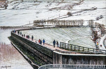 Dovestone Reservoir, winter