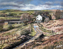 Farm path, Greenfield, Oldham