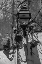 Old Street Lamp in Gaios, Paxos