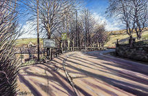 Running Gate Hill, Uppermill Saddleworth
