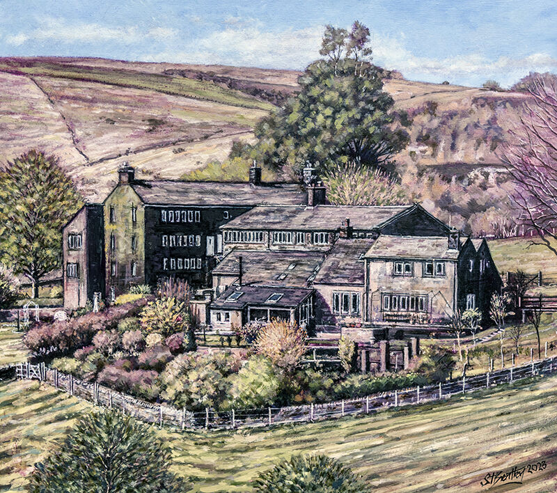 Houses, Kinders Lane, Greenfield