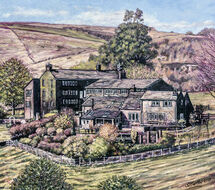 Houses, Kinders Lane, Greenfield