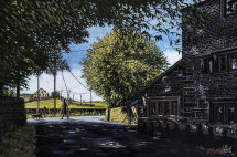 Walking the Dog, Wholesome Lane, Uppermill