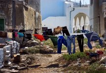 Washday in Naxos Town