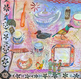 Afternoon Tea with the Musicians 108 x 108cm inc.frame £4500