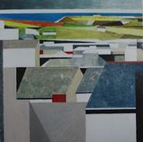 Down the coast 47x45cm £425