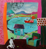 Fishing Trips 76x76cm inc frame £2600