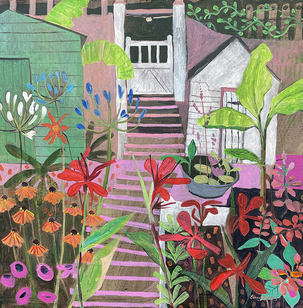 Garden Entrance 76x76cm inc frame £2800