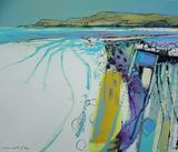 Headland and beach 1 34x29cm inc frame £545