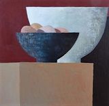In front and back 47x47cm inc frame £420