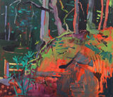 Into The Forest We Go oil on board 11x12ins exc frame £1400