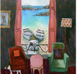 Its sunny outside 75x75cm inc frame £2600