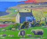 Looking Out Over The Summer Isles oil on board 8x10ins £990