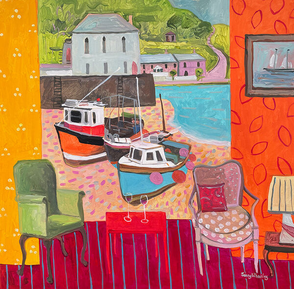 Low Tide 76x76cm inc. frame £2800