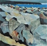 Low tide headland 47x47cm inc frame £355