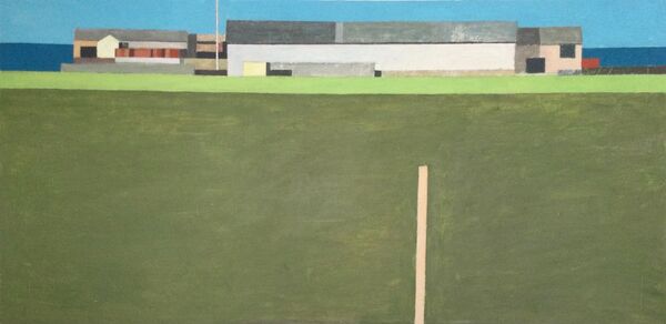 North Coast Farm  63x 125cm inc. frame £2500
