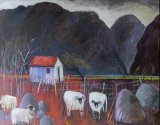 On the Edge of the Loch acrylic on canvas 28x36ins£3800
