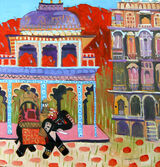 Passing By 56x56cm inc. frame £2200