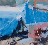 Percuil River - beached 2 43x41cm exc frame £495