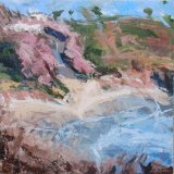 Porthcurnick 1. 61x61cm exc frame.