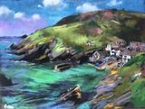 'Portloe' 86x70 cm inc. frame £950