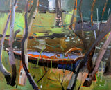 Punt 28 x34cm inc frame £1200