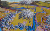 Rocks and Hawtorns, Bodmin moor  40x 58cm inc. frame Oil on board £995 -