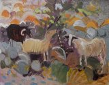 Sheep Grazing oil on board 7x9ins£990
