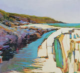 Start of the day Pendower. 42x40cm inc frame £625
