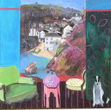 The Village 76x76cm inc frame £2600