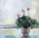 Winter Cyclamen 22x22cm inc. frame £395