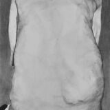 Back 1 charcoal on paper 88x152cm