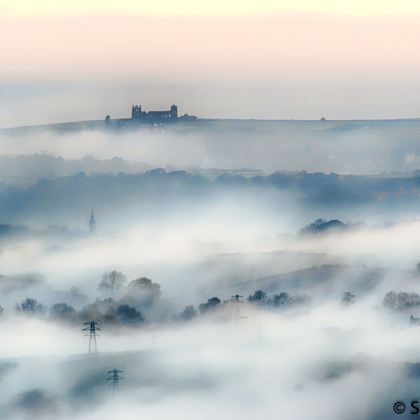 Whitby misty morning
