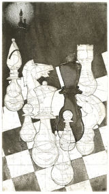 Scilian Defense? - Copper plate etching