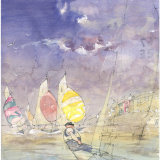 Sailing off the Ferry Inn - Slacombe