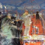 The East Portlemouth Ferry - Work in progress(Detail)