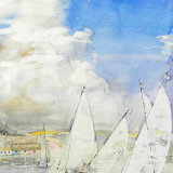 Yawl in a Squall - Salcombe