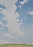 Cloudscape with Spire