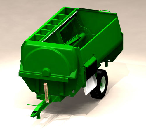 Keenan FP140 Solidworks Rendering