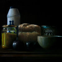 Still Life with Kitchen Items