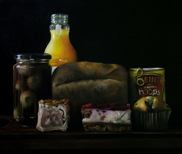 Still Life with Spaghetti Hoops