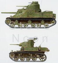 M3S Medium tank & M3L Light tank